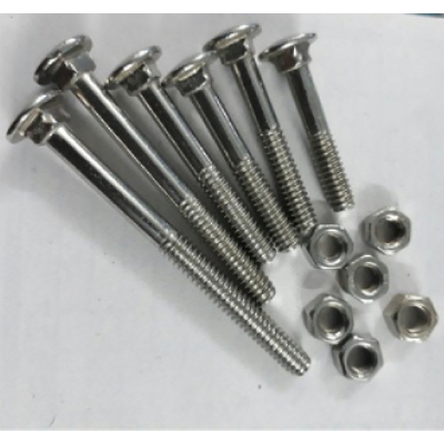 Stainless Steel Carriage Bolt In Ahmedabad