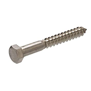 SS Hex Lag Screw In Upper Siang